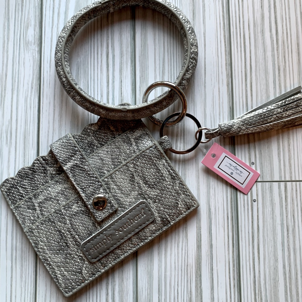 Simply Southern Card Holder w Keychain
